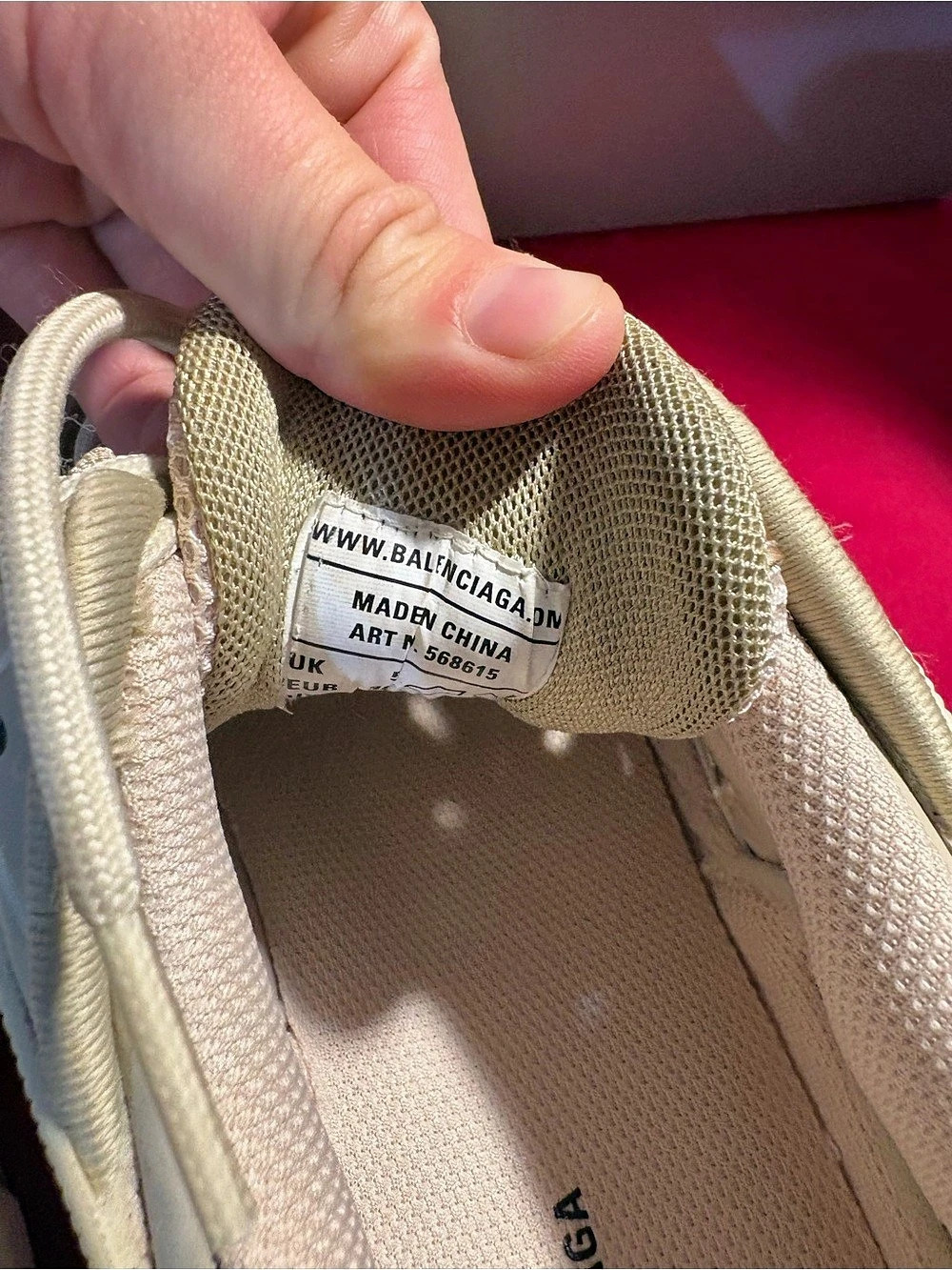 Balenciaga Track 2 Sneakers in Nude EU 38 - Picture 9 of 11